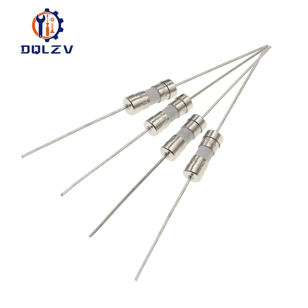 3.6X10MM Straight Pin Fast blow Ceramic Fuse 3.6*10mm Slow Break The Fuse Tube 250V 0.5A 1A 2A 3A 3.15A 4A 5A 6A 8A 10A 12A 15A