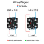 Stainless Steel 86 Type Concealed Push Button Switch Emergency Stop Start Fan Elevator Remote Control Panel