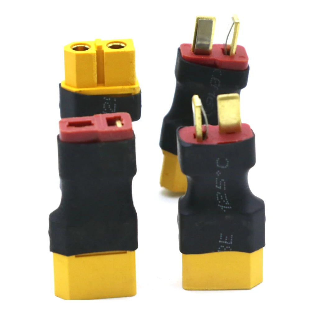 1pcs XT60 Male Plug to T Male / T Female Plug to XT60 Female Adapter For RC Helicopter Quadcopter LiPo Battery Plug Connector Pa