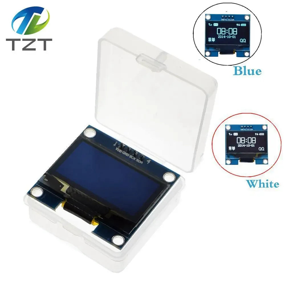 1-3pcs 1.3 Inch OLED Module White Color 128X64 OLED LCD LED Display Module 1.3 IIC I2C SPI Communicate for arduino Diy Kit