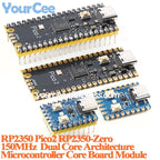 5pcs/1pc RP2350 Pico2 RP2350-Zero 150MHz Dual Core Dual Architecture Microcontroller Development Board for Raspberry Pi PICO