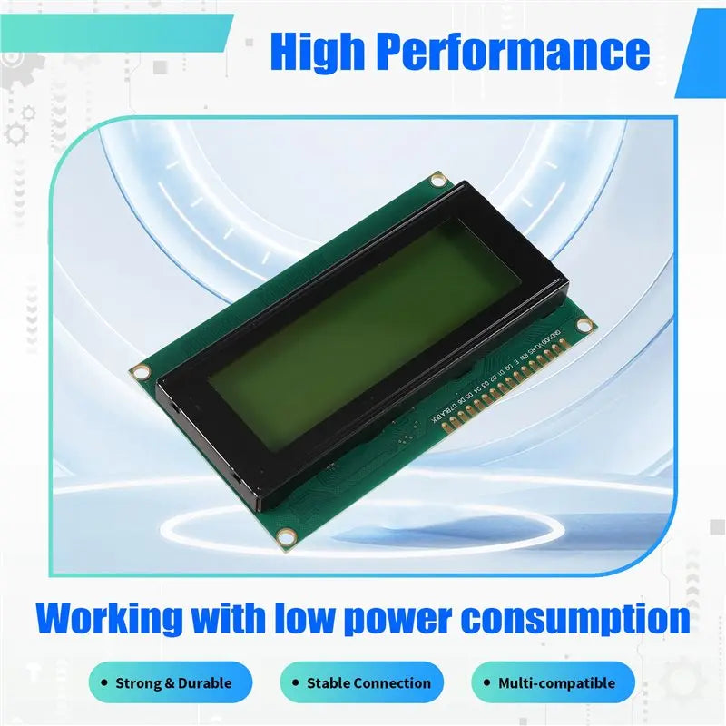 LCD2004 2004 LCD Module 2004 20X4 Character Display IIC I2C Interface 10PCS Green Screen For Arduino Raspberry Pi