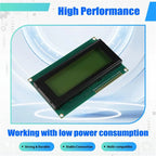 LCD2004 2004 LCD Module 2004 20X4 Character Display IIC I2C Interface 10PCS Green Screen For Arduino Raspberry Pi