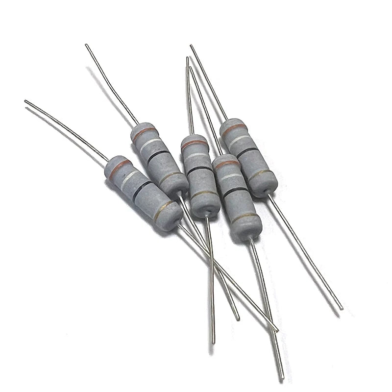 20pcs 2W Carbon Film Resistor 0.39R 3R9 39R 390R 3K9 39K 390K 0.39 3.9 39 390 R K Ohm 5% Resistance