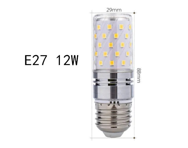 E27 B15 B22 E17 12W 16W 25W 40W LED Corn Light Bulb SMD2835 LED Bulb 110V-220V LEDs Candle Light Spotlight