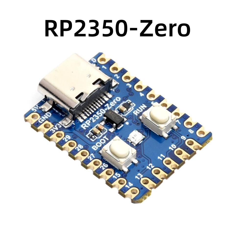 (In Stock) Raspberry Pi Pico 2 RP2350 USB A C Development Board RP2350 Zero, Waveshare RP2350A USB Development Board