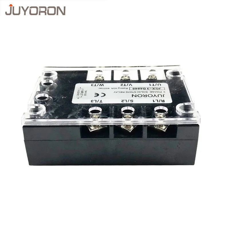 3 Phase DC-AC 10A 25A 40A DA 60A 80A 100A 200A Three Phase SSR 3-32V DC Control 24-480V AC Solid State Relay SSR JGX-3 D4840