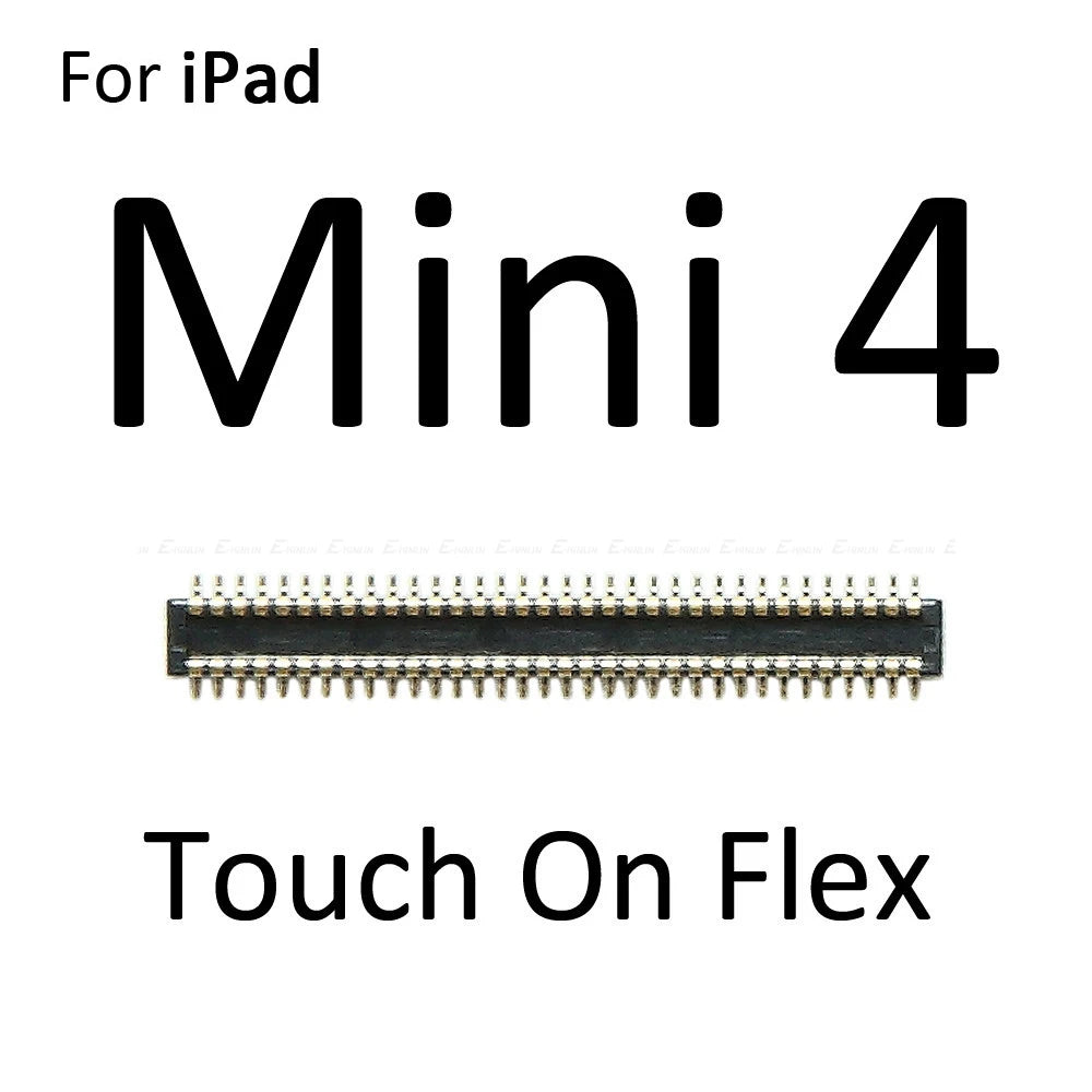FPC Connector For iPad mini 1 2 3 4 5 Lcd Digitizer Touch Screen Connector Clip On Motherboard Main Board Flex Cable