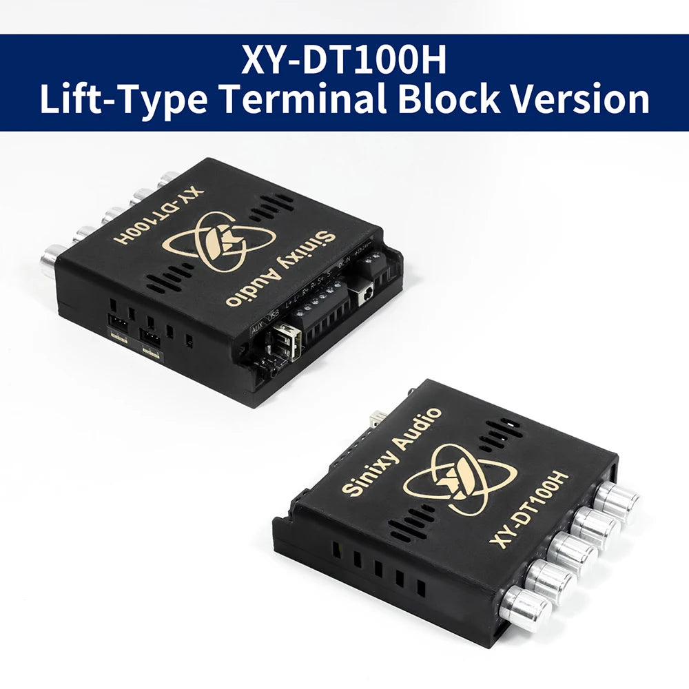 DC 12V 24V XY-DT100H Bluetooth Power Amplifier Board Dual Channel High Power Sound 50W*2+100W Audio Speaker Module TPA3116