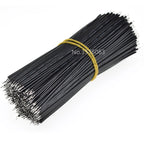 100Pcs PVC UL1007-22AWG 24/26/30AWG Tinned Electronic Wire PCB Jumper Cable 5/10/15/20cm Red Black Blue Yellow Green50/100/200mm