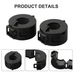 5pcs Ferrite Core Noise Reduction Clip On Rings for RFI Interference Suppression on Audio USB and Power Cables