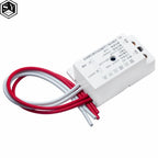 New 220V AC 50Hz Auto Infrared Sensor Switch PIR Microwave Radar Body Motion Sensor Module Adjustable For Time Distance Range