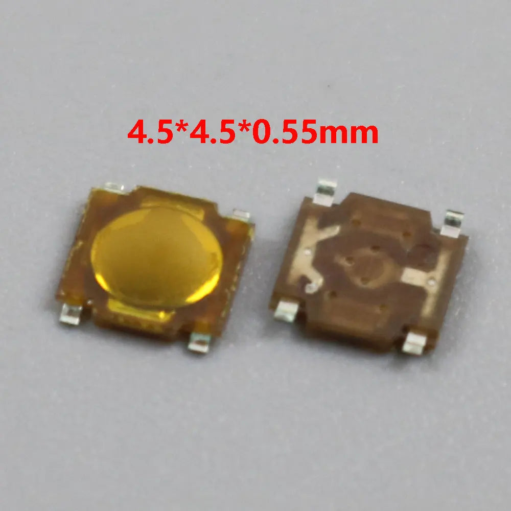 10Pcs/Lot Touch Tact Waterproof Switch Kit 4x4/5x5/4.5x4.5 SMT Micro Tactile Push Button Touch Switch 4 Pin LCD Monitor Repair ﻿