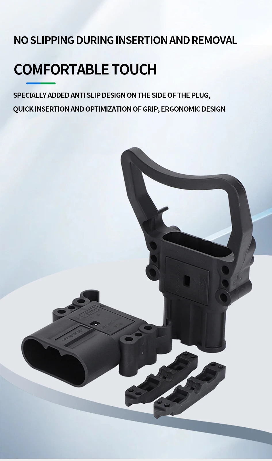 1/5/20Sets High Current REMA Type Forklift Male and Female Plug Battery Charging Connector 80A 160A 320A