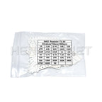 0402 0603 0805 1206 1210 2512 SMD Resistor Kit Assorted Kit 10k 100k 1k 1R 100R 220R 1% 5%
