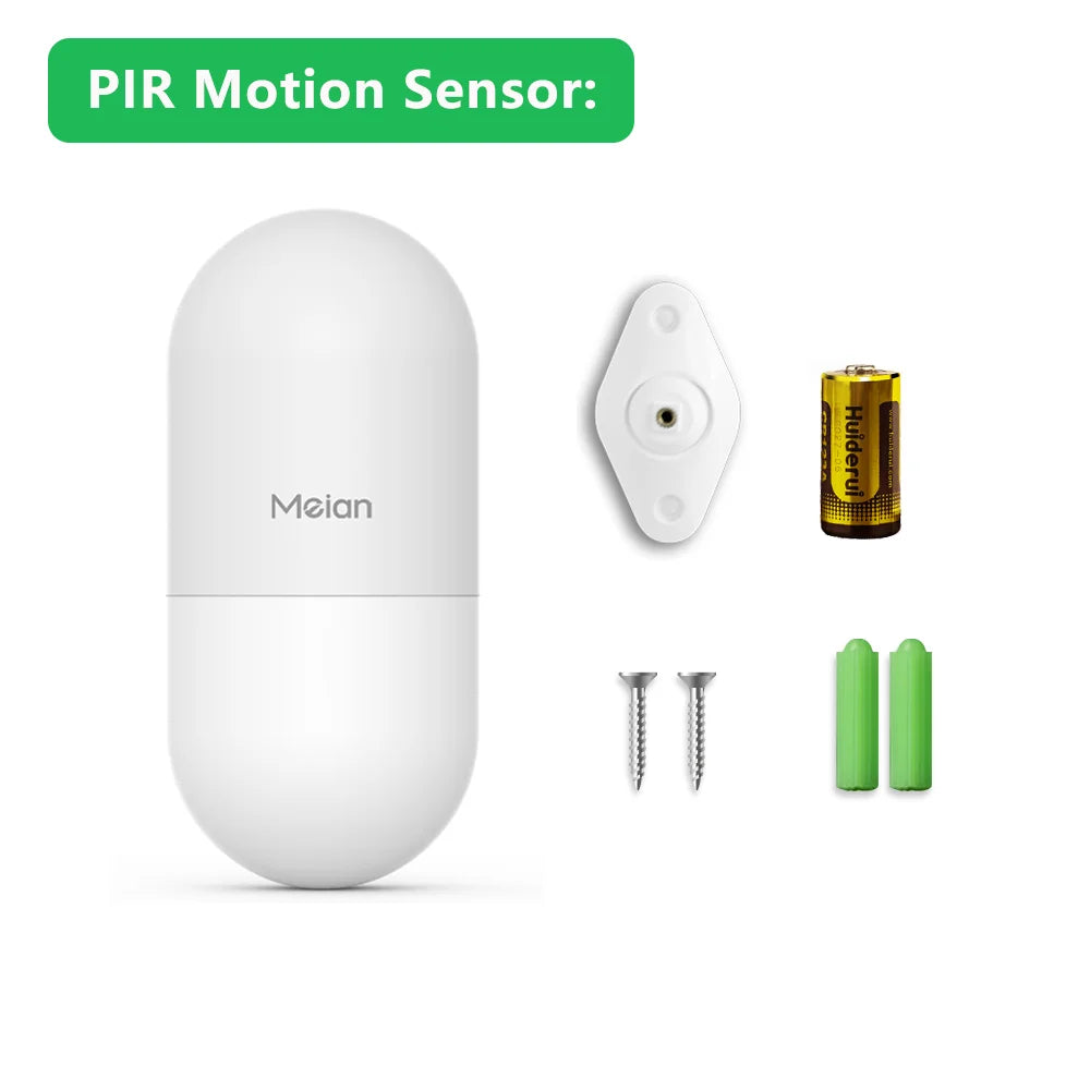 Meian Tuya Zigbee 12m Human Motion Sensor Smart Home Anti Pet PIR Motion Sensor Detector Alarm Security Smart Life APP