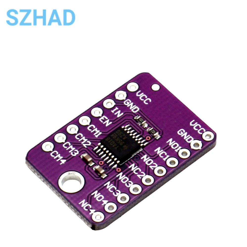 TS3A5018 4-Channel SPDT Analog Switch, 10Ω Low RON, High-Speed CMOS Switch for Signal Routing Multiplexer