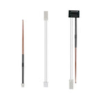 For Bambu Lab Hotend v2.0 V3.0 Kit X1c P1P Thermistor & Ceramic Heater Plate Hotend V3Heater Cartridge 24V 50W 3D Printer Parts