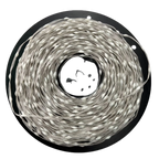 DC24V 1000ct SK6812/WS2811 LED Pebble String Light RGB Addressable Full Color Clear Wire IP65 3D 360 Degree Light-emitting