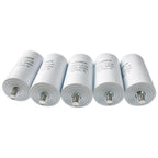 CBB60 Capacitor with Screws AC 450V 4 Pin Dual Insert Motor Run Capacitors 4UF-60UF for Washing Machine Air Water Pump 12uf 16uf