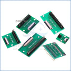 FFC/FPC Adapter Board 0.5/1.0mm To Straight/bent 2.54 Pin Header  4/6/12/24/40-80P Flex Cable Adapter
