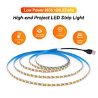 3MM 5MM 8MM Width DC 5V LED Strip 2835 120LEDs/m 1 LED Per Cut Flexible Tape IP20 Not Waterproof Warm Natural Cool White 1M-5M