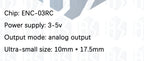 GY-35-RC ENC-03RC Single Axis Gyroscope Analog Gyroscope Sensor Module for Arduino
