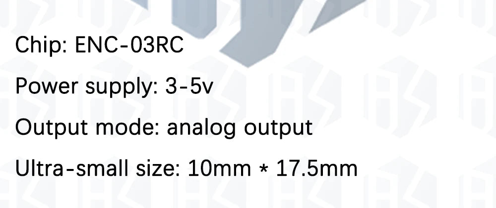 GY-35-RC ENC-03RC Single Axis Gyroscope Analog Gyroscope Sensor Module for Arduino