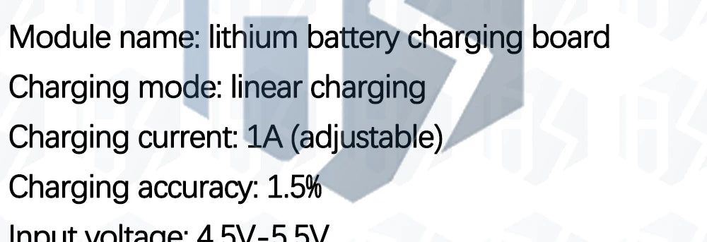 BS 1PCS USB 5V 1A TP4056 Lithium Battery Charger Module - Dual - Function Charging Board without Protection,1A Li - ion Batter