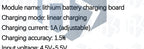 BS 1PCS USB 5V 1A TP4056 Lithium Battery Charger Module - Dual - Function Charging Board without Protection,1A Li - ion Batter