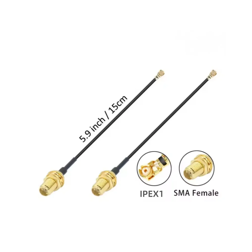 915MHz LoRa Antenna U.FL IP-EX to SMA Connector Pigtail 2dBi Suitable For ESP32 Lora Board Lora32u4 II Wifi Lora32 15cm