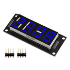 TM1637 Module 0.56" 0.56 Inch 7 Segments Digital Display Tube 4/6-Digit LED Module Board For Arduino Red Green Blue White