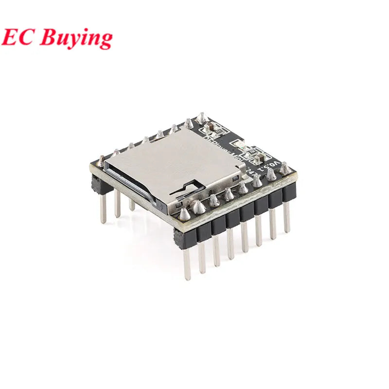 1-20Pcs DFPlayer Mini MP3 Player Module 16P TF Card U Disk MP3 DF Player Audio Voice Module Board IO/Serial Port/AD For Arduino