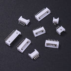 20PCS  1.25 1.25mm with lock Connector Socket Pin Header Vertical Horizontal JST Housing terminal  2P 3P 4P 5P 6P 7P 8P 9P 10PIN