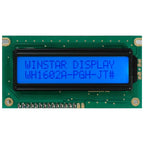 Winstar LCD WH1602A WH1602A-YYH-ET 80x36mm COB STN 6800 Parallel 162 1602 16*2 5V Chracter Dot Matrix LCD Display Module 16x2