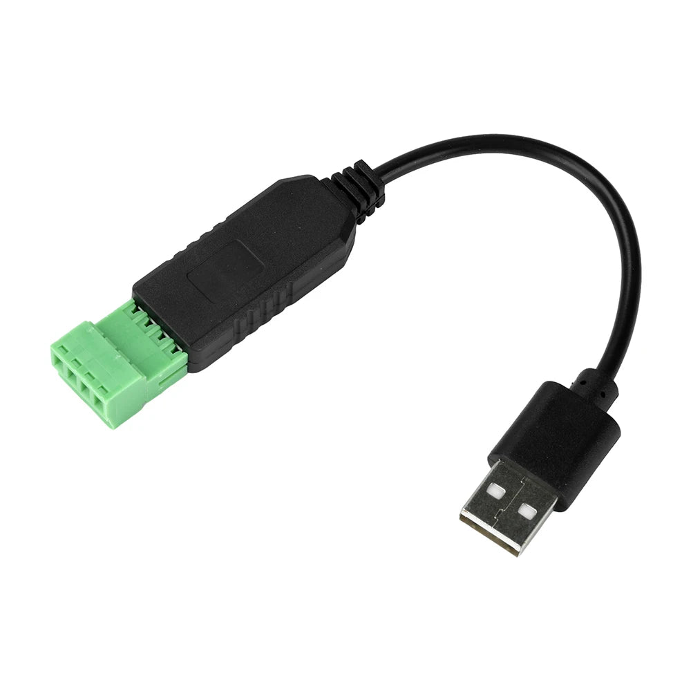 USB to RS485 Serial Converter Communication Module CH340 PLC Serial Port IO Module RS-485 Connector For Windows MacOS Linux