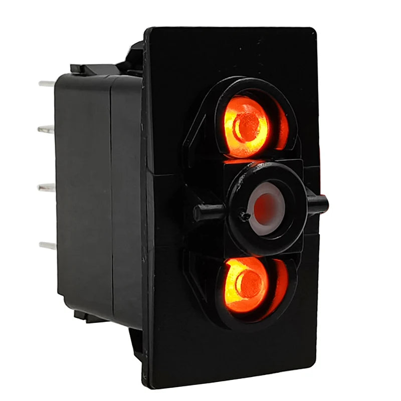 12V-24V Car Boat Led Switch Base ON OFF / ON OFF ON / Momentary for Carling ARB 4x4 Contura Rocker Switch Assembly- Base Only