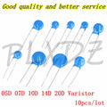 10PCS Varistor 05D 07D 10D 14D 20D 07D220K 07D391K 7D431K 7D471K 10D471K 10D101K 10D330K 10D471K 14D471K 14D220K 20D431K 20D471K