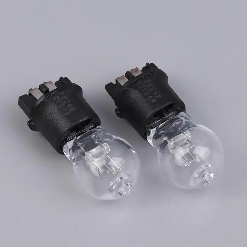 2/4/10PCS 12V/24W PW24W Halogen Lamp For A4/CC Golf MK7 BMW F30 3 Series Skoda Yeti Daytime Running Lights DRL Warm White