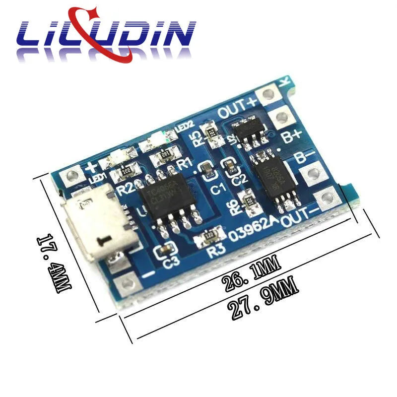 MT3608 DC-DC Adjustable Boost Module 2A Boost Plate Step Up Module with MICRO USB 2V-24V to 5V 9V 12V 28V