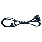 Modular Power Cable for Chieftec Polaris 750W 650W 550W GOLD Fully Modular Power, GPU PCIe 8Pin, CPU 4+4Pin, SATA Molex IDE 4Pin