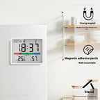 Youpin Electronic Thermometer Hygrometer Weather Station High Precision with Table Clock Function Mini Thermometer Sensor Gauge