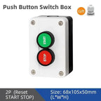 Push Button Box Switch Arrow Symbol Indicating Start Stop Recovery Reset Waterproof Emergency Stop Industrial Handheld Control