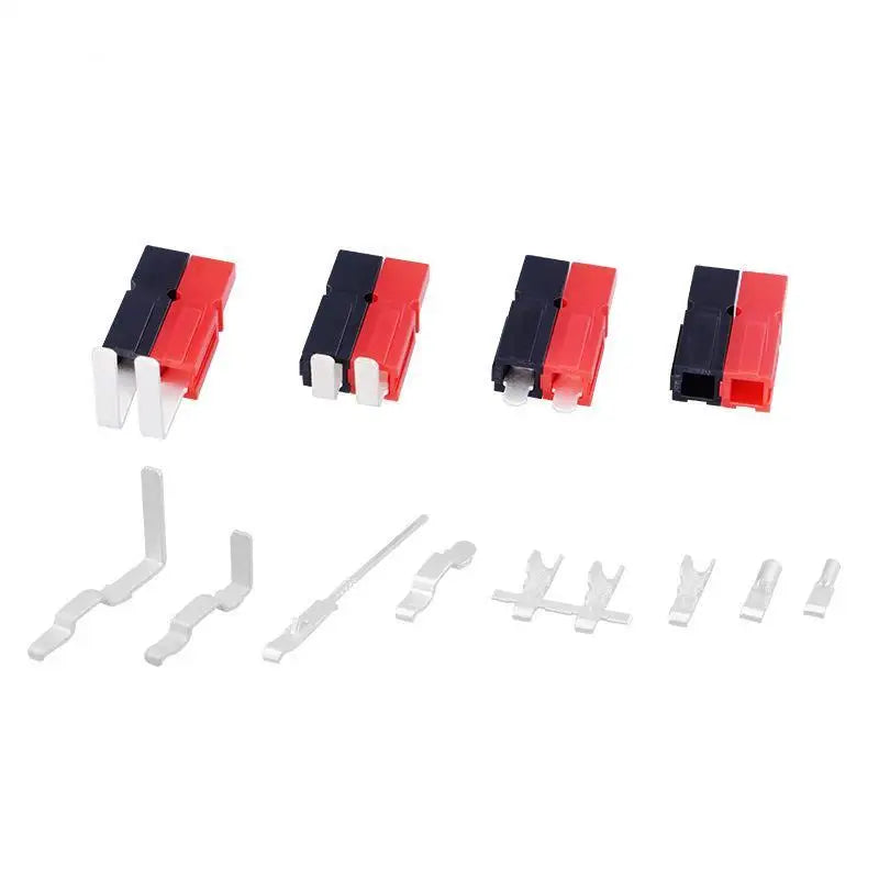 30A Power Pole Red Black Connectors High Conductivity PP Power Connector Terminals For Battery Automotive DIY Projects