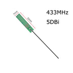 1pcs 433MHz Internal Antenna Lora Singal Amplifier Built-in Spring FPC PCB Patch Antenna 8dbi Booster for Wireless Data Module