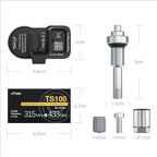 XTOOL TS100 PRO Sensor TPMS Sensor Tire Repair Tools TPMS Pressure Monitor Tester Automotive Tire Pressure Programming Sensors