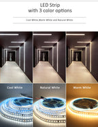 24V WS2811 Running Water Flowing Led Strip Light 2835 10M 15M 20M Horse Race Tape Lamp with SP636E BanlanX App 2.4G Controller