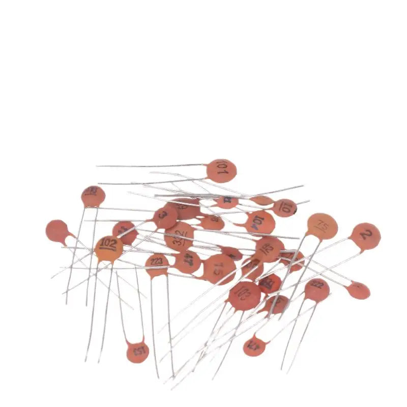 Ceramic Capacitor Kit, 2pF to 0.1uF (30 Values x 10pcs), 300pcs Total for Electronics Projects, Hobby & DIY, NPO/X7R Assortment