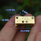 Mini N20 Full Metal Gear Motor DC 5V 6V 110RPM Slow Speed Inverted Shaft Micro Gearbox Gear Reducer Motor DIY Robot Toy Model