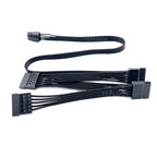 Modular Power Cable for Antec GSK 750W/650W/550W Series Modular Powers, 6+2 PCIe 8Pin, CPU 4+4Pin ATX12V, SATA, Molex IDE 4Pin